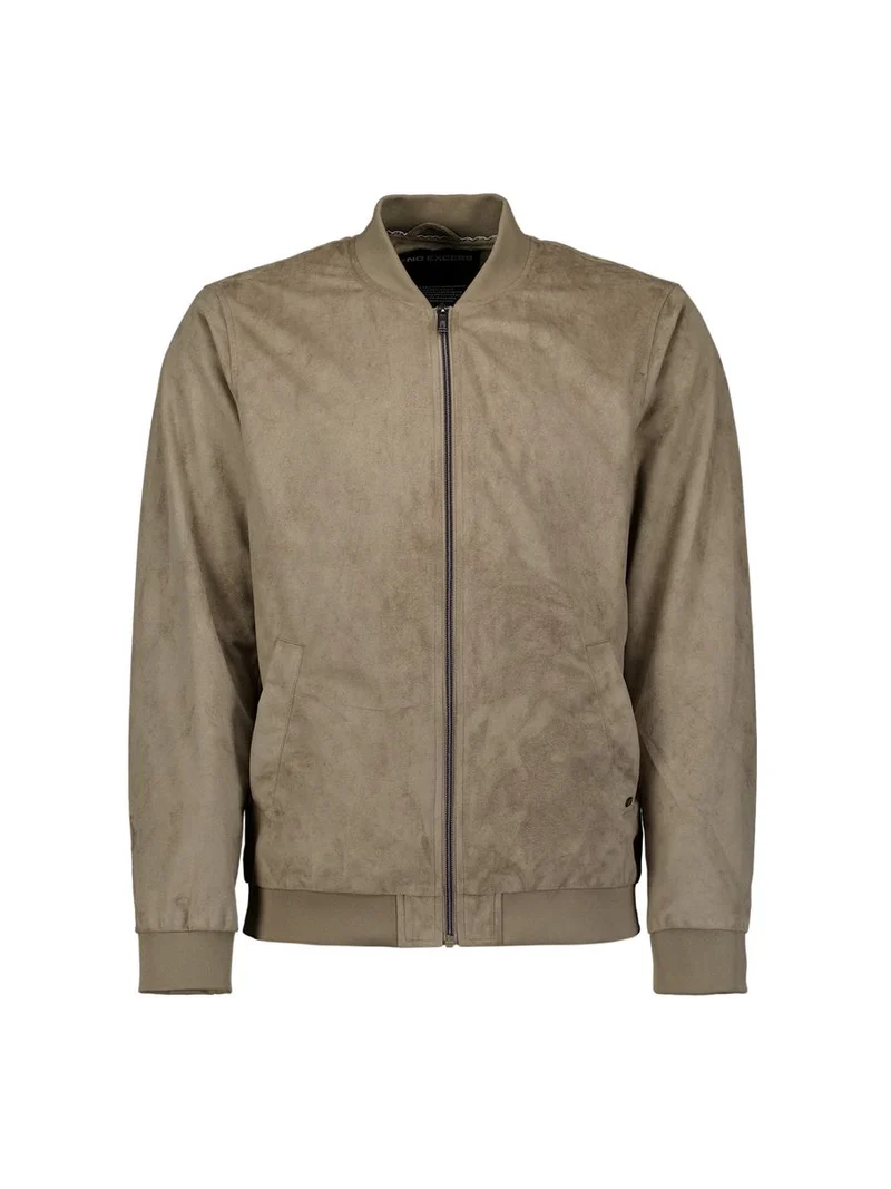 Jacket Short Fake Suede