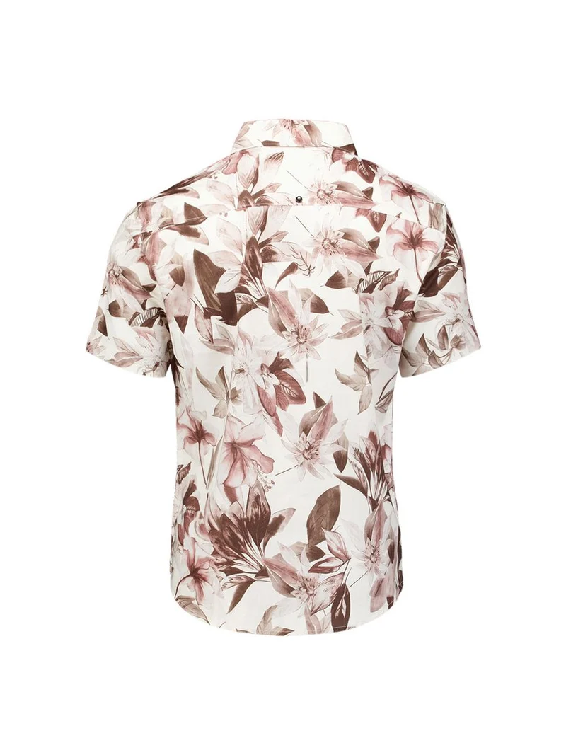 Shirt Short Sleeve Allover Printed