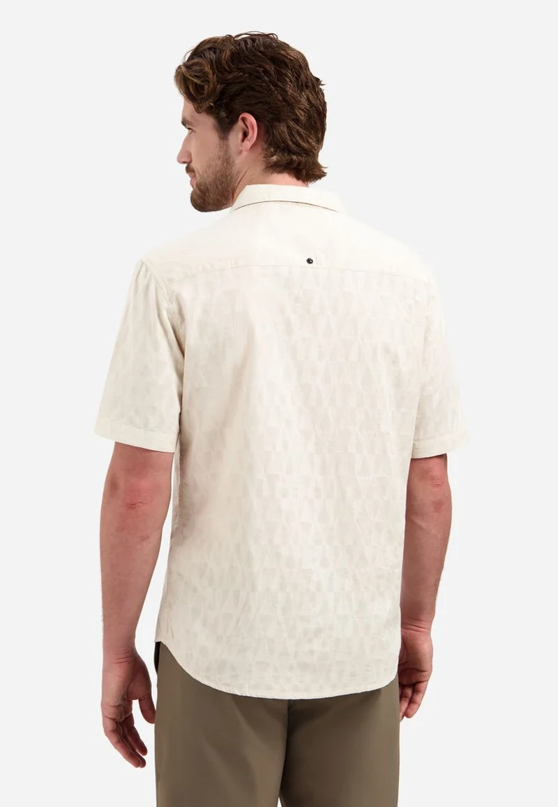 Shirt Short Sleeve Jacquard