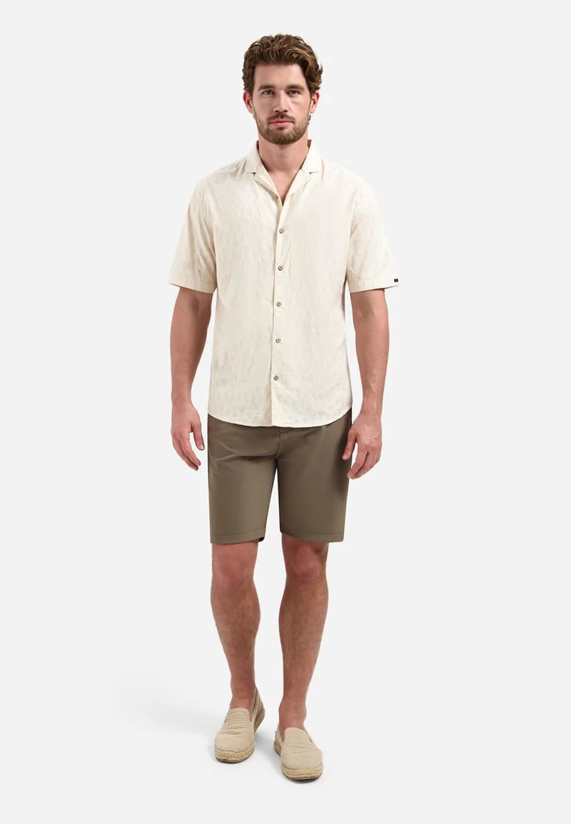 Shirt Short Sleeve Jacquard