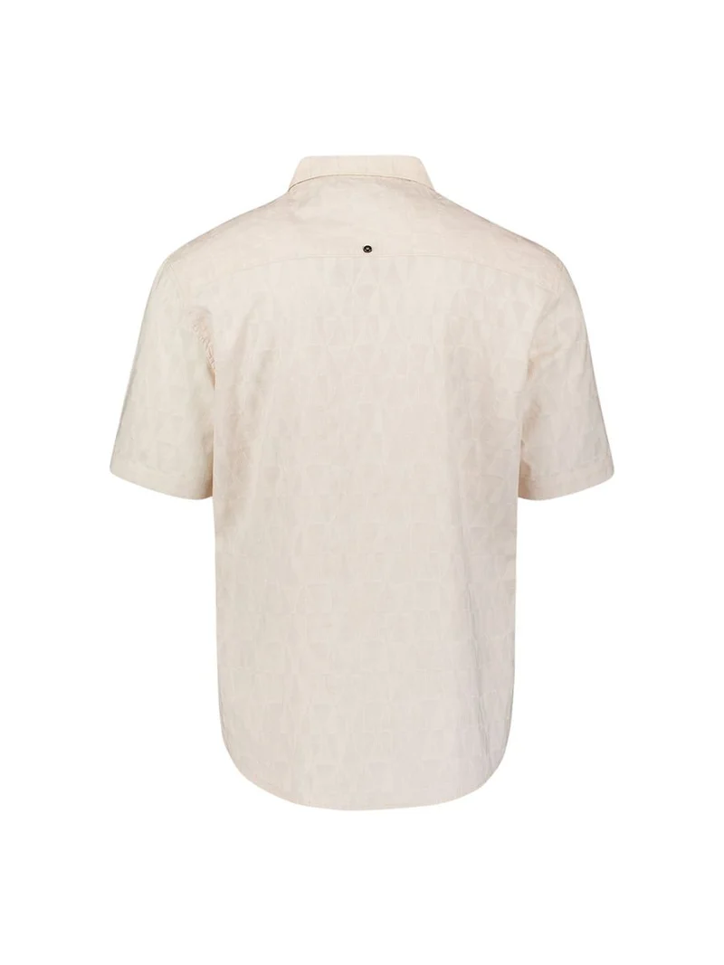 Shirt Short Sleeve Jacquard