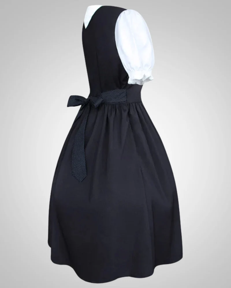 Nadine | Damen Traditionelles Dirndl mit Schürze