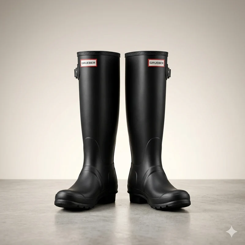 Theresa | Damen Knielange Wasserdichte Gummistiefel
