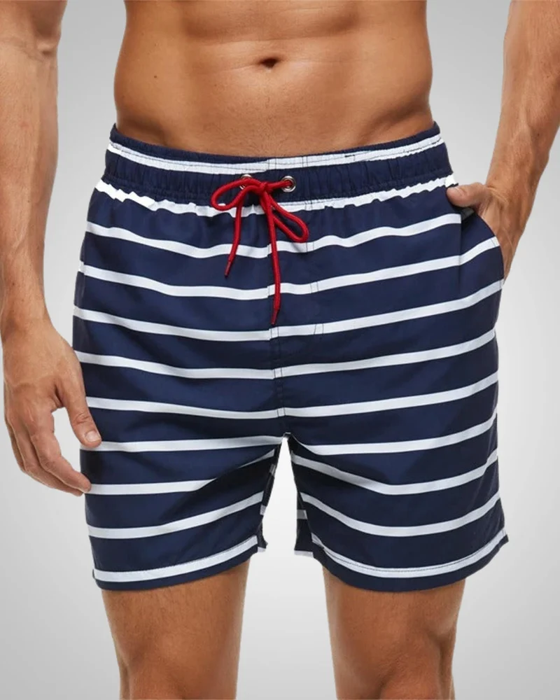 Thomas | Herren Beach Gemusterte Badehose