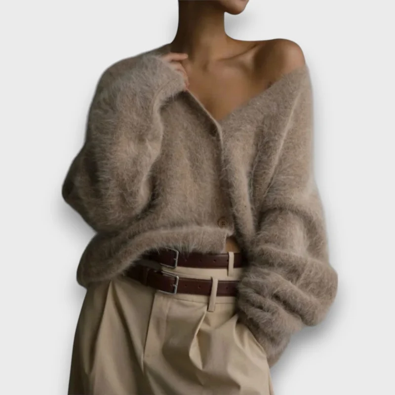 Laria – Kuscheliger Cardigan mit klassischem Schnitt