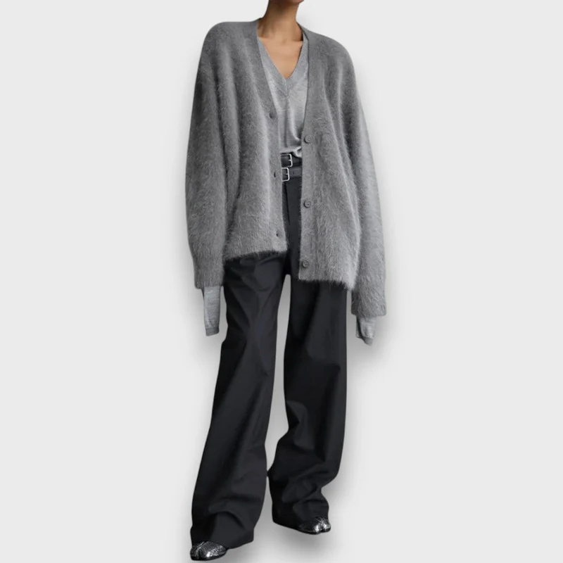 Laria – Kuscheliger Cardigan mit klassischem Schnitt