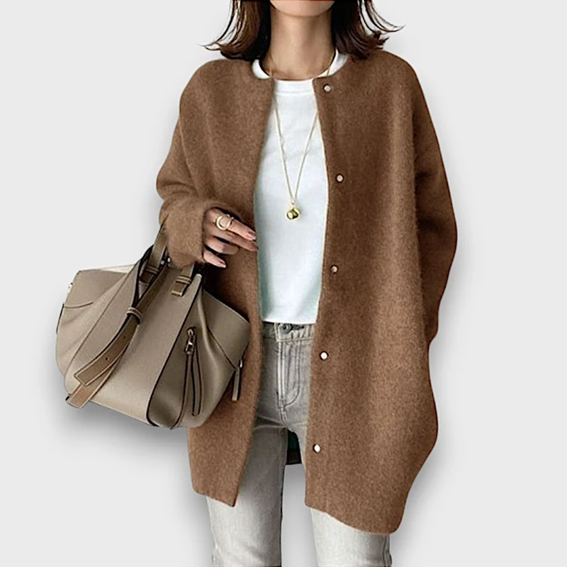 Teresa – Weicher Wollcardigan mit eleganter Linie
