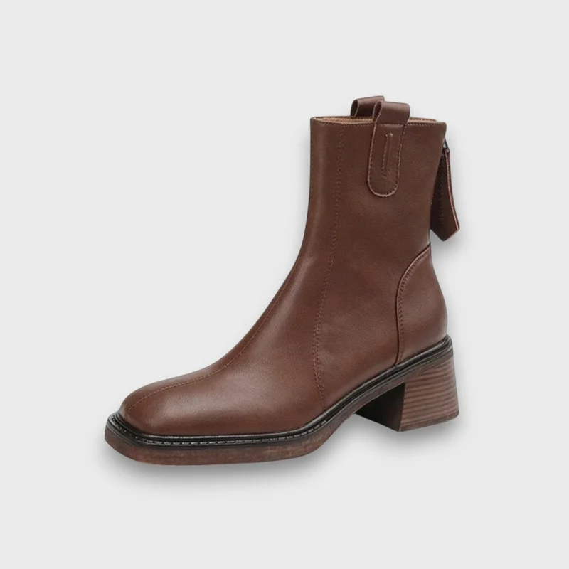 Fien – Klassische Ankle Boots aus Leder