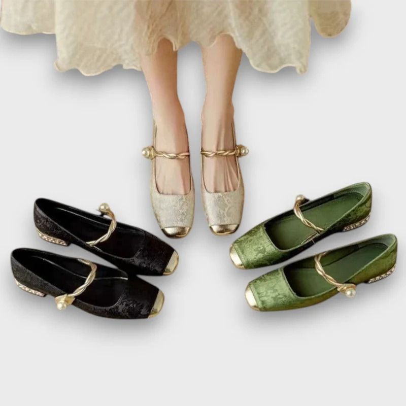 Lorina – Elegante Ballerinas mit Vintage-Charme