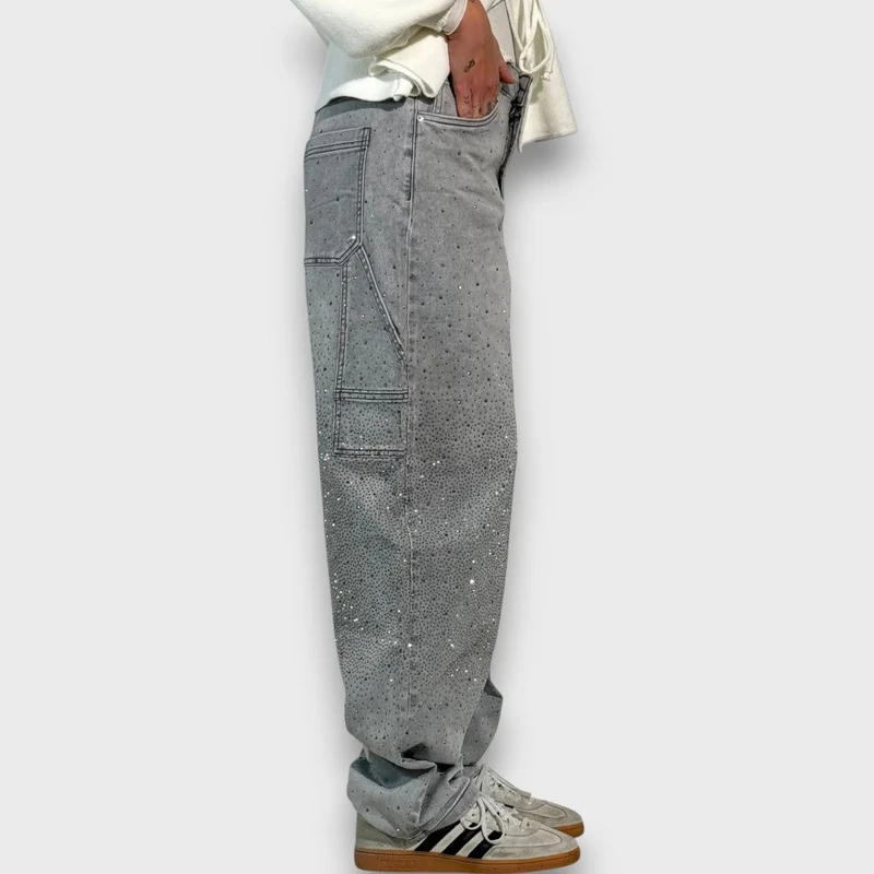 Nolene – Jeans mit Funkel-Finish und urbanem Charakter
