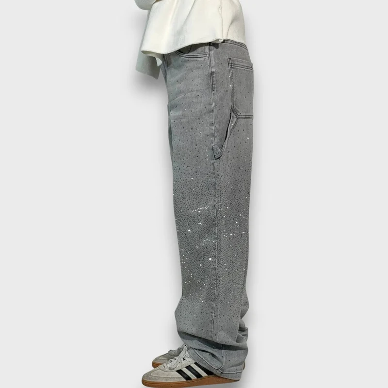 Nolene – Jeans mit Funkel-Finish und urbanem Charakter