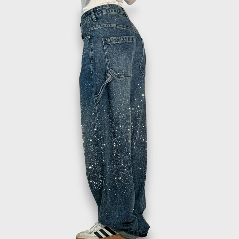 Nolene – Jeans mit Funkel-Finish und urbanem Charakter
