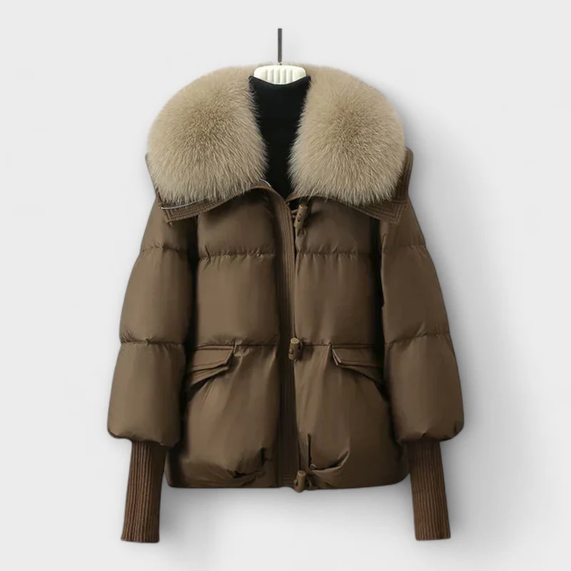 Lucyna - Elegante Jacke mit Pels
