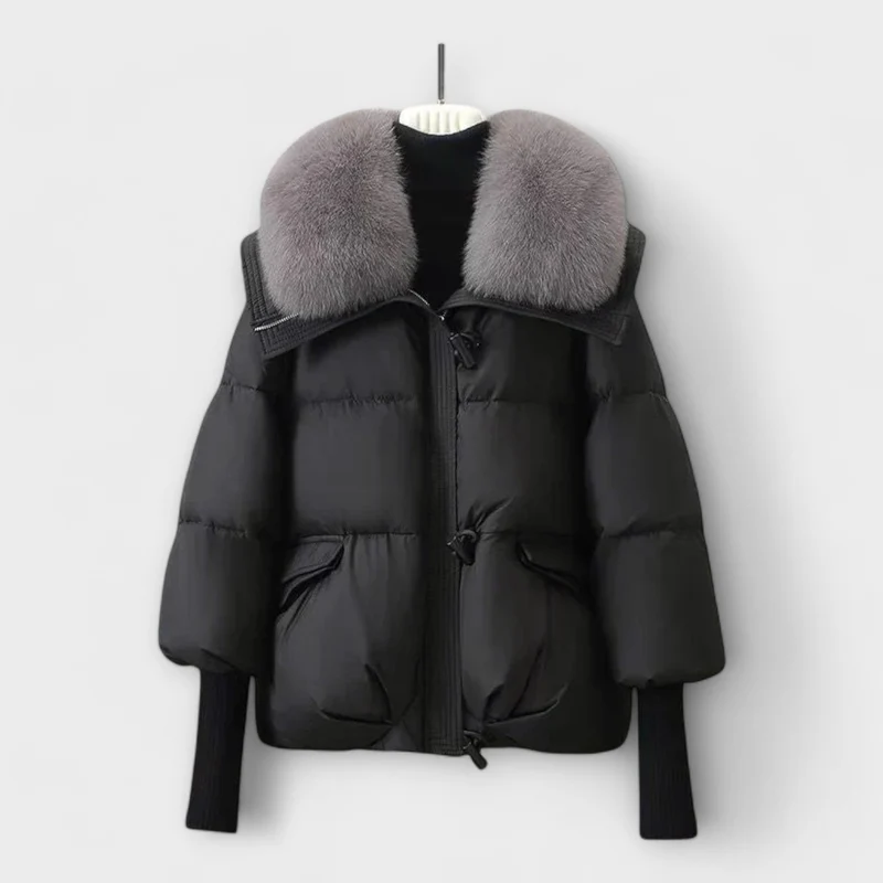 Lucyna - Elegante Jacke mit Pels