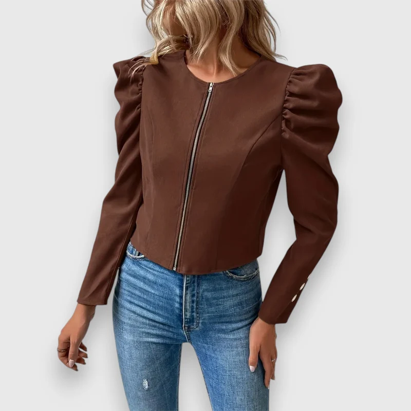 Lucia – Jacke mit Puffärmeln