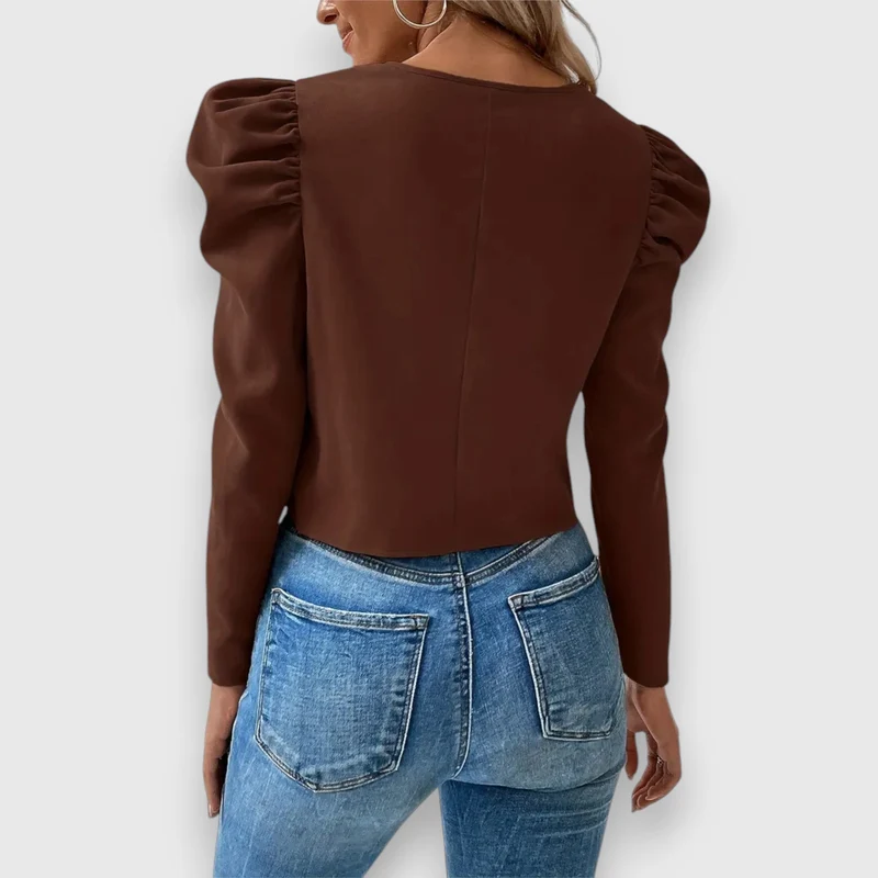 Lucia – Jacke mit Puffärmeln