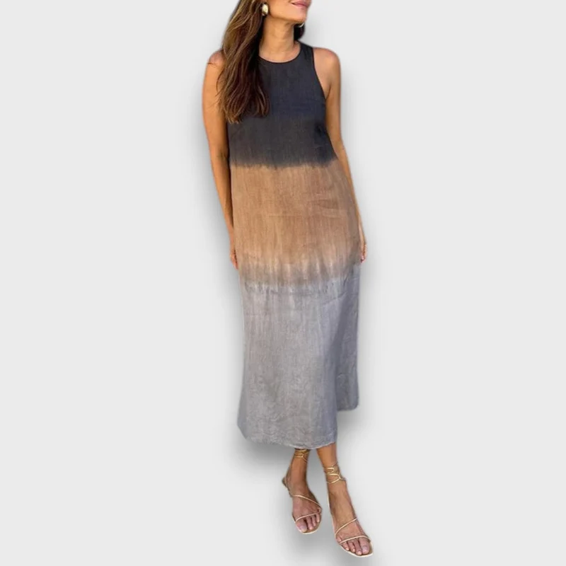 Elvani – Midikleid im sanften Farbverlauf