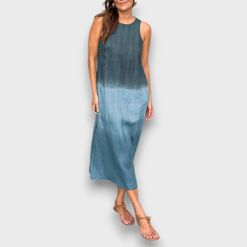 Elvani – Midikleid im sanften Farbverlauf