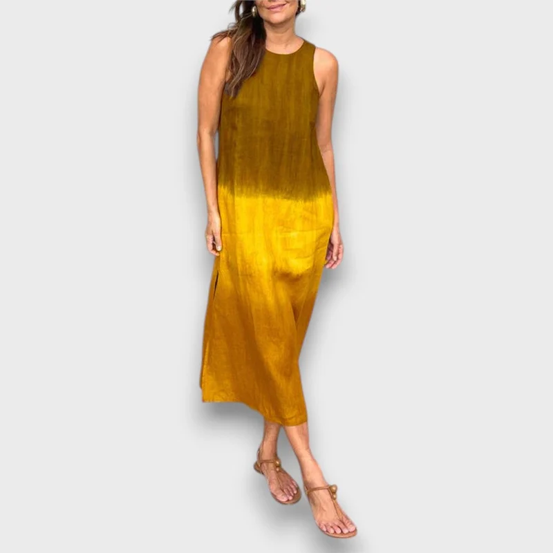 Elvani – Midikleid im sanften Farbverlauf