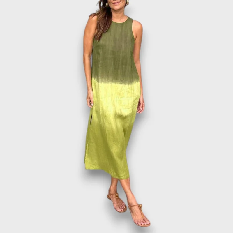 Elvani – Midikleid im sanften Farbverlauf