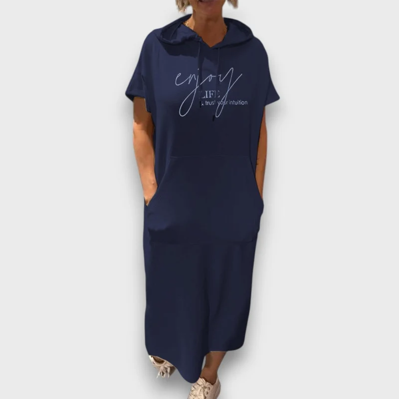 Yareni – Hoodie-Kleid mit urbanem Flair