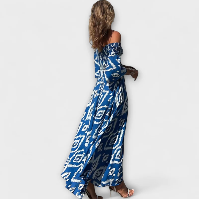 Bellira – Off-Shoulder Kleid mit floraler Leichtigkeit