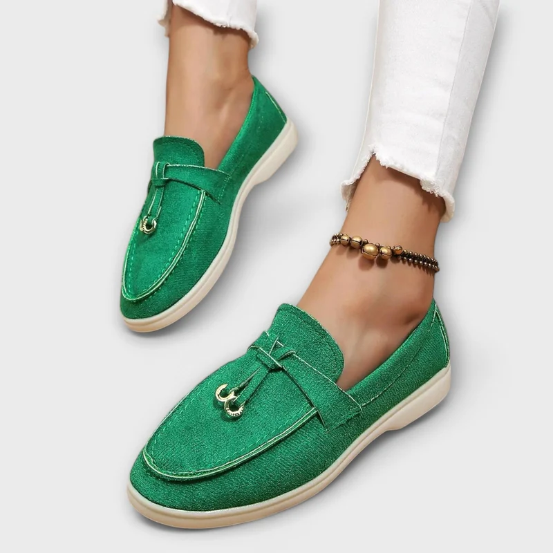 Sarima – Elegante Slipper mit Schnürdetail