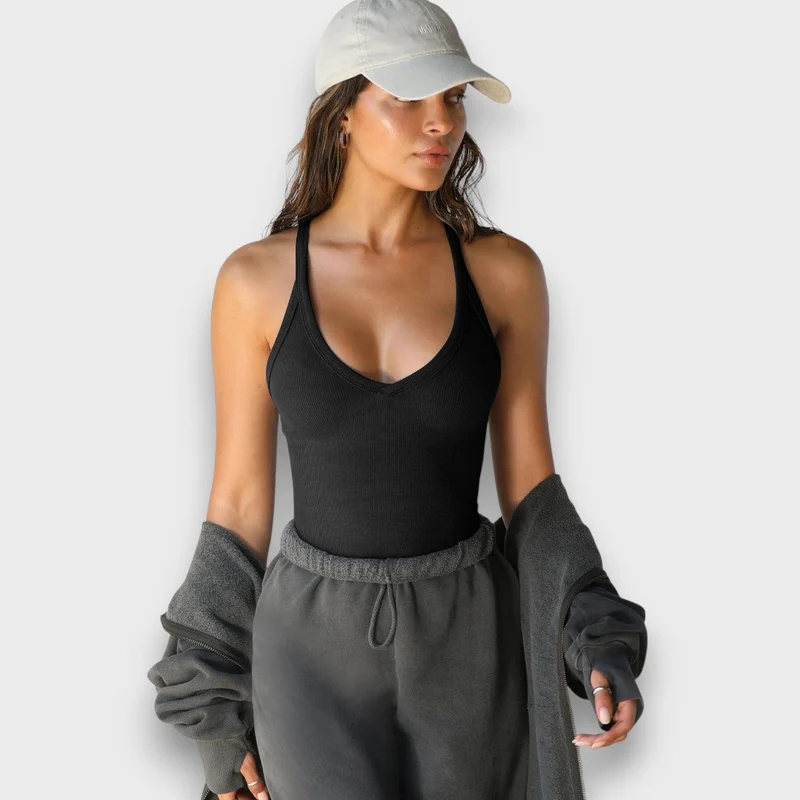 Talia – Ripp-Top mit Racerback