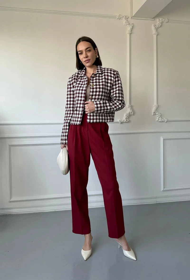 STEFANIE | VIELSEITIGE KLASSISCHE SLIM-FIT-ANZUGHOSE