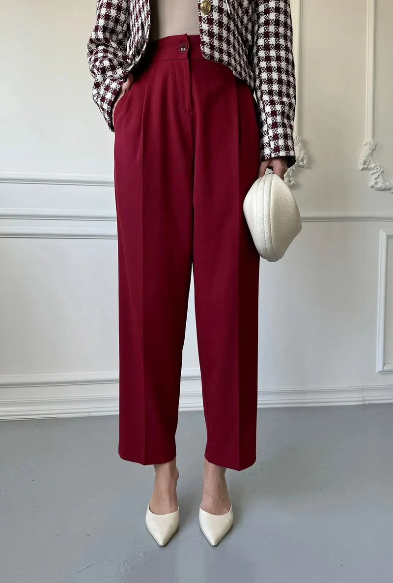 STEFANIE | VIELSEITIGE KLASSISCHE SLIM-FIT-ANZUGHOSE