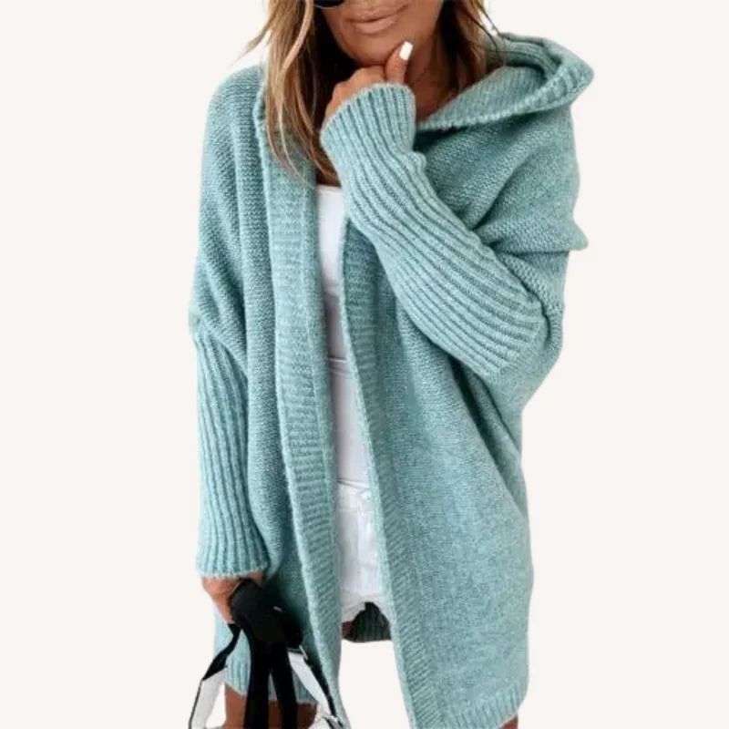 Paige | Lässiger Kapuzen-Cardigan