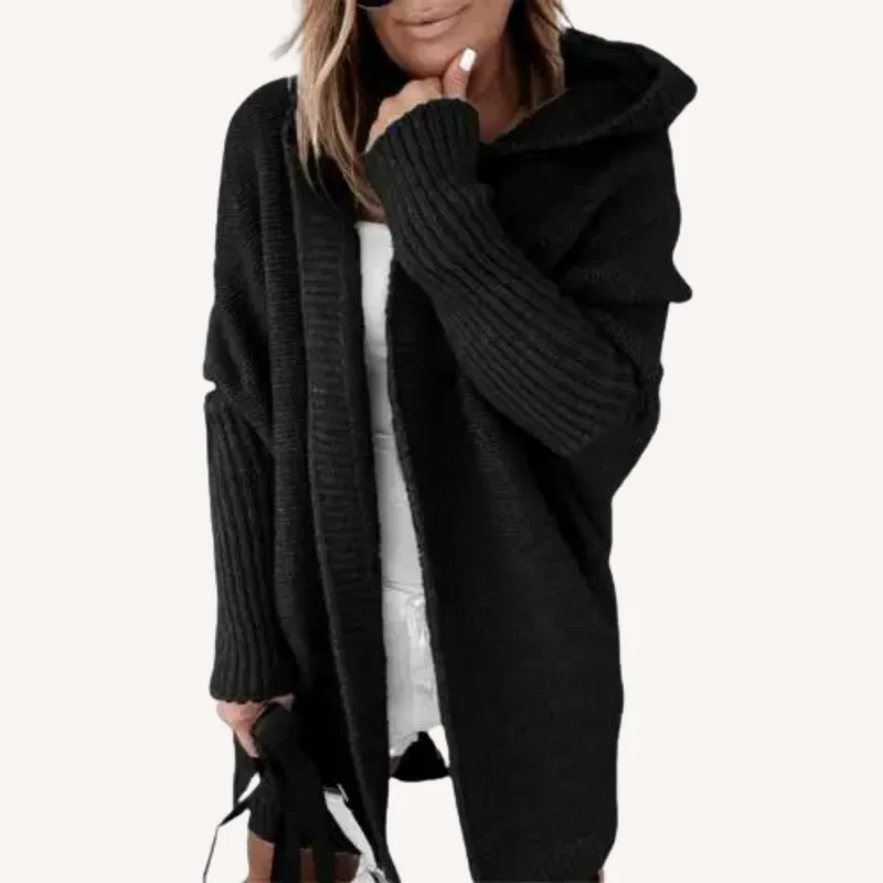 Paige | Lässiger Kapuzen-Cardigan