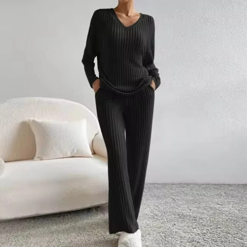 CLAIRE | GERIPPTES ZWEITEILIGES SET