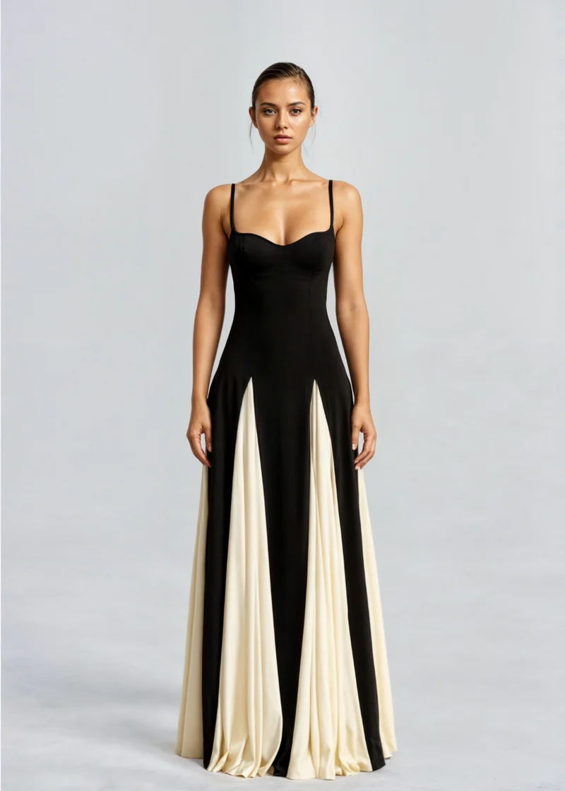 Sylvia | Elegantes Maxikleid