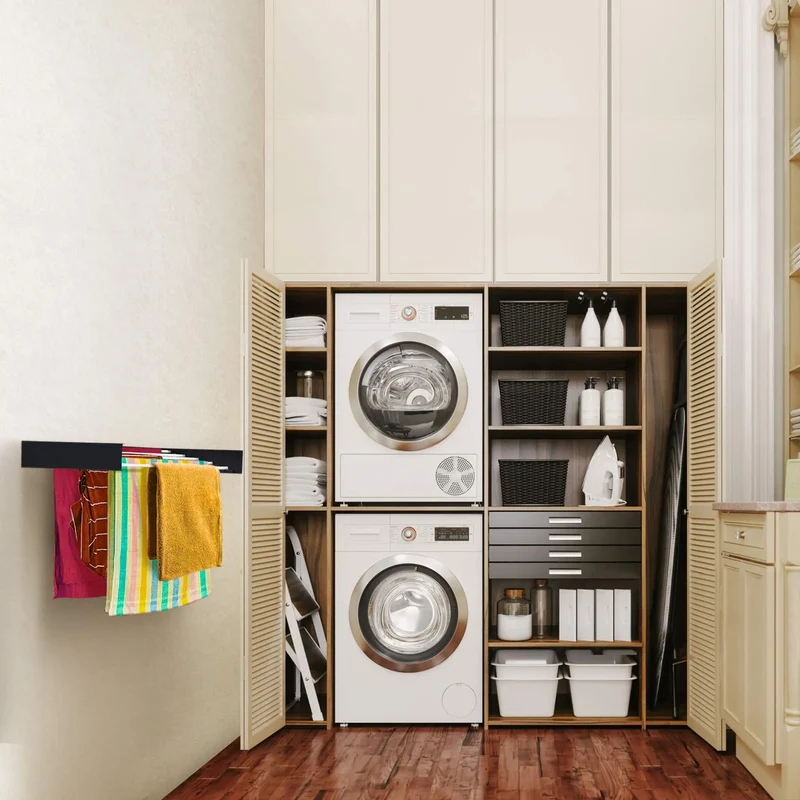 EcoDry Faltbarer Wäscheständer – Platzsparender Trockner für drinnen & draußen