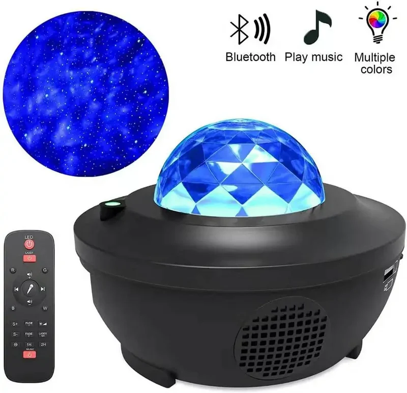 Galaxy-LED-Lautsprecher-Projektor-Licht