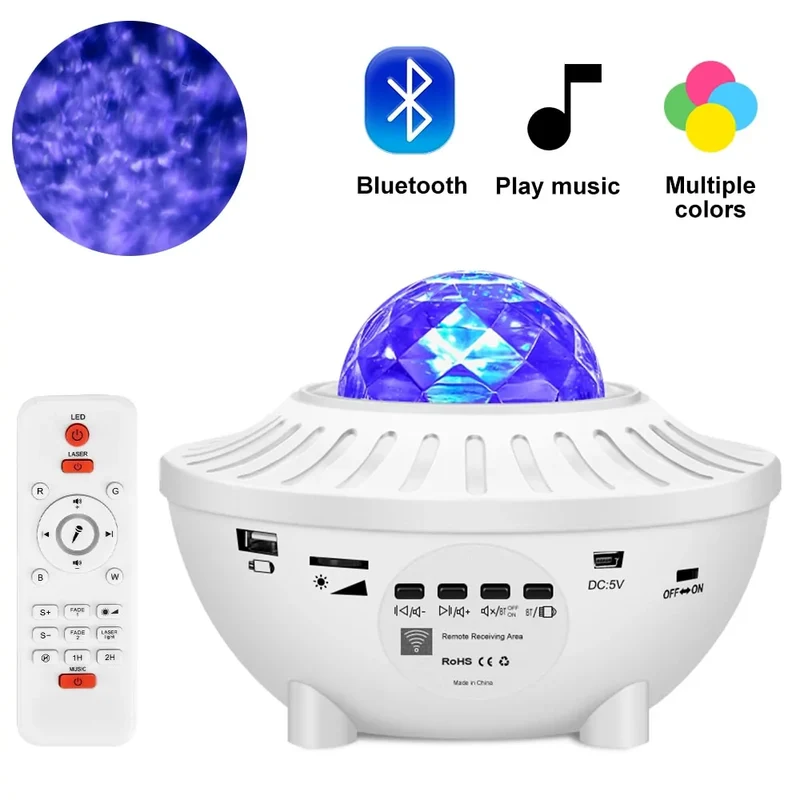 Galaxy-LED-Lautsprecher-Projektor-Licht