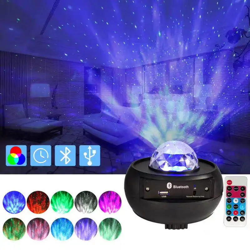 Galaxy-LED-Lautsprecher-Projektor-Licht