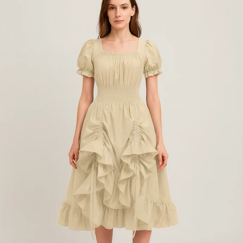 RoyalBloom Renaissance Kleid – Viktorianisch inspiriertes Damenkleid