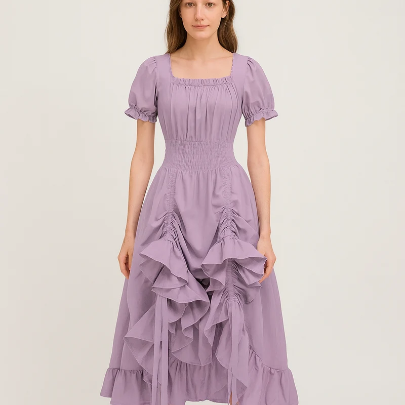 RoyalBloom Renaissance Kleid – Viktorianisch inspiriertes Damenkleid