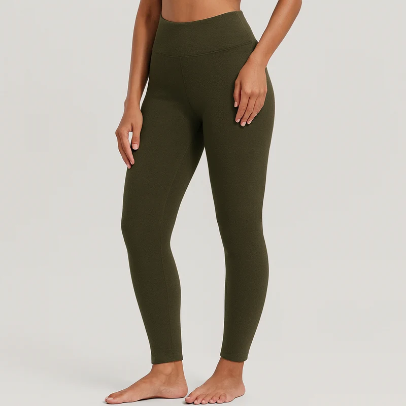 Veronica | Warme Fleece-Leggings mit hoher Taille