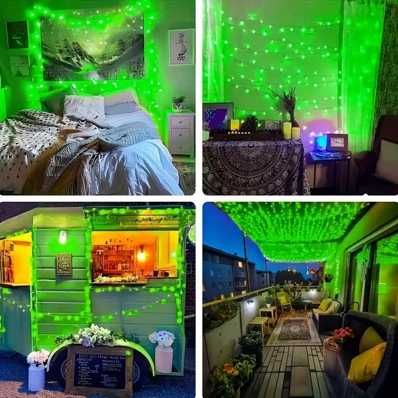 SolarGlow Halloween Lichterkette – Solar Außenbeleuchtung für Garten & Terrasse