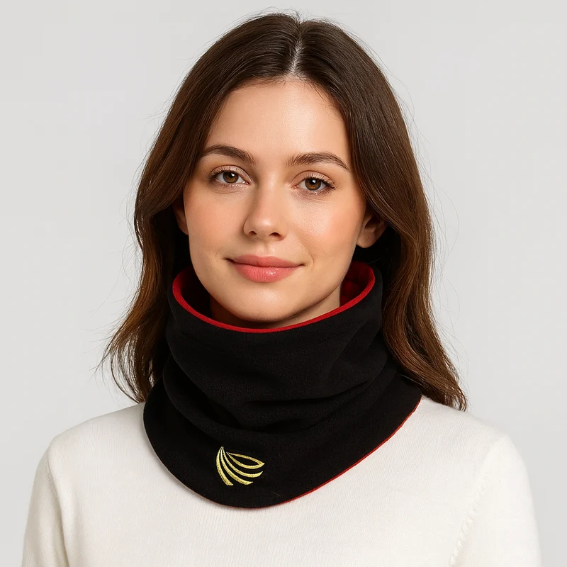 Allwetter-Fleece-Halswärmer – Ski- und Outdoor-Gesichtswärmer für Männer und Frauen