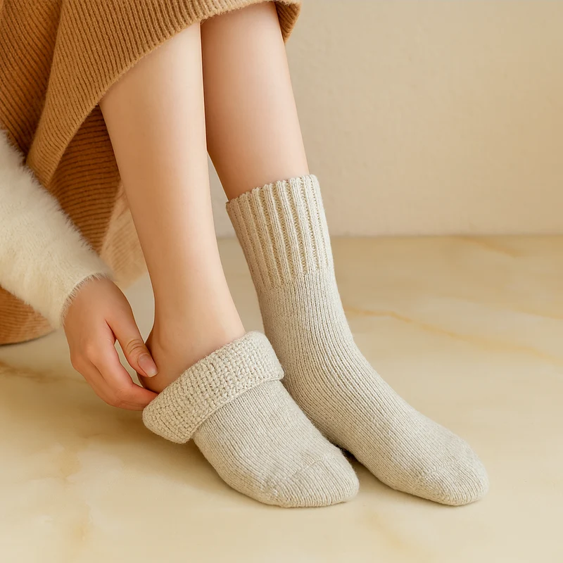 ComfortWeave | Solide Schlauchstrümpfe – 5er-Set für Damen
