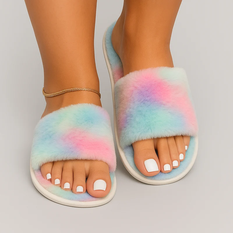 Paula | Weiche, flauschige Slides