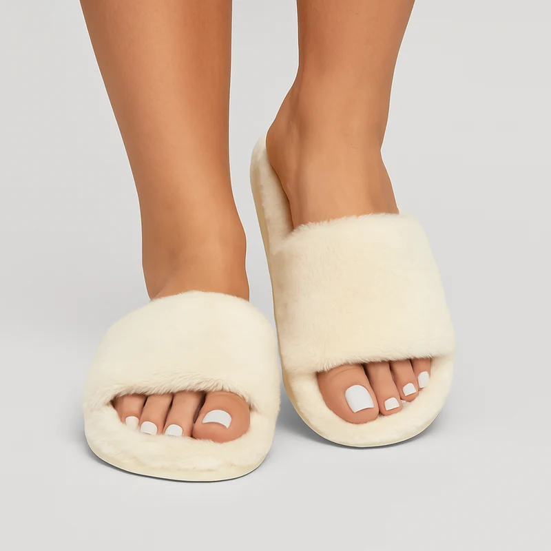 Paula | Weiche, flauschige Slides