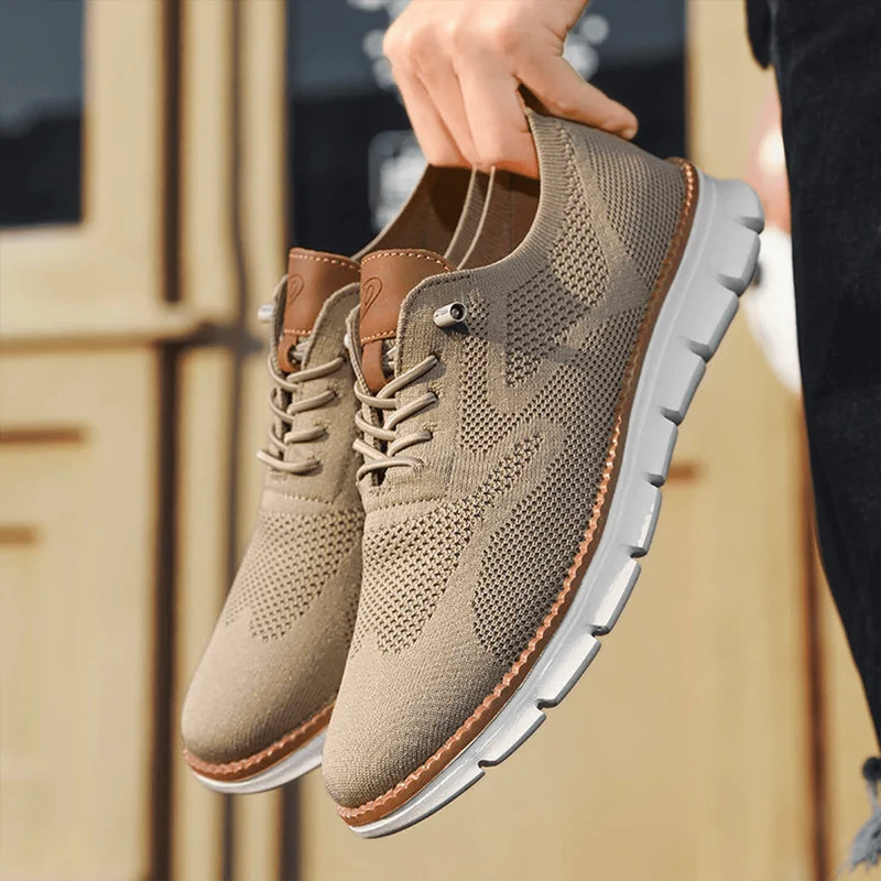 Leichte und atmungsaktive elegante Sneakers für Männer mit Anti-Rutsch-Design