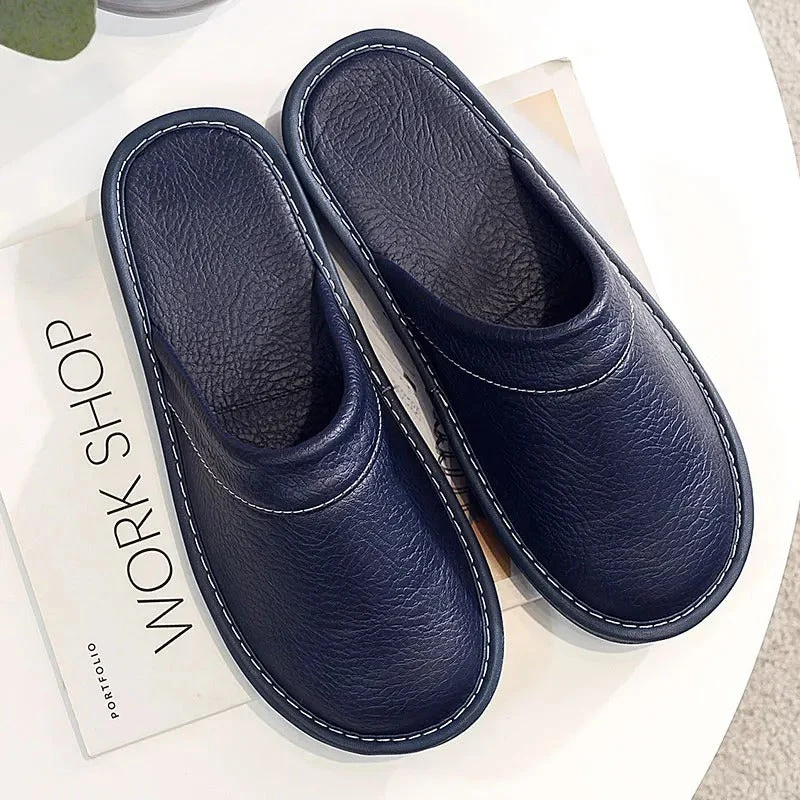 Hugo | Bequeme vegane Lederslippers – Luxus & Entspannung