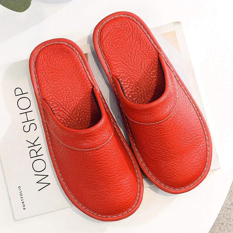 Hugo | Bequeme vegane Lederslippers – Luxus & Entspannung