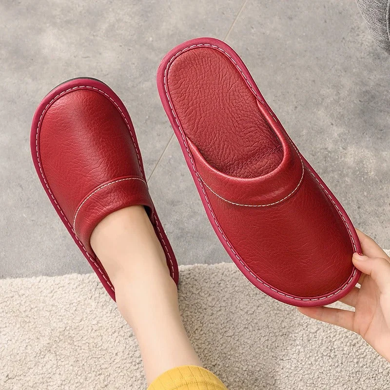Hugo | Bequeme vegane Lederslippers – Luxus & Entspannung